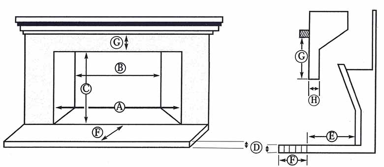 Fireplace Measurement Form