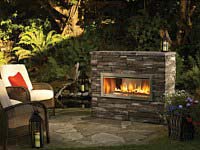 Regency Modern Outdoor Gas Fireplace