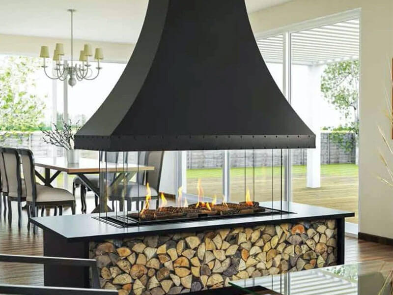 Island 130 (No Hood, With Base) + Decorative Hood