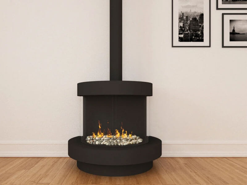 Stand Alone 270 (75x65 Curve) With Hood, With Base
