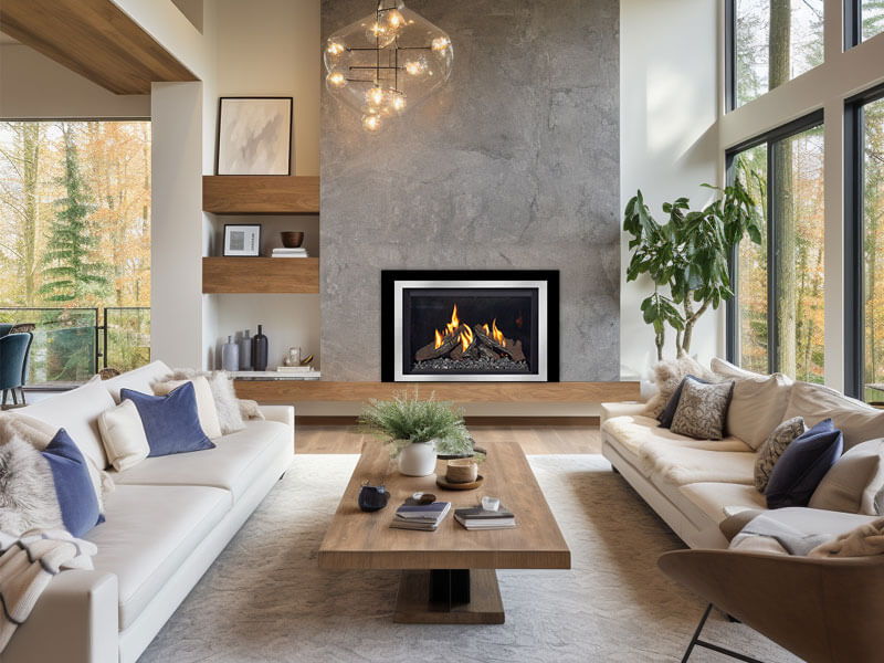 Ortal Luxury Fireplaces Wilderness Insert 29